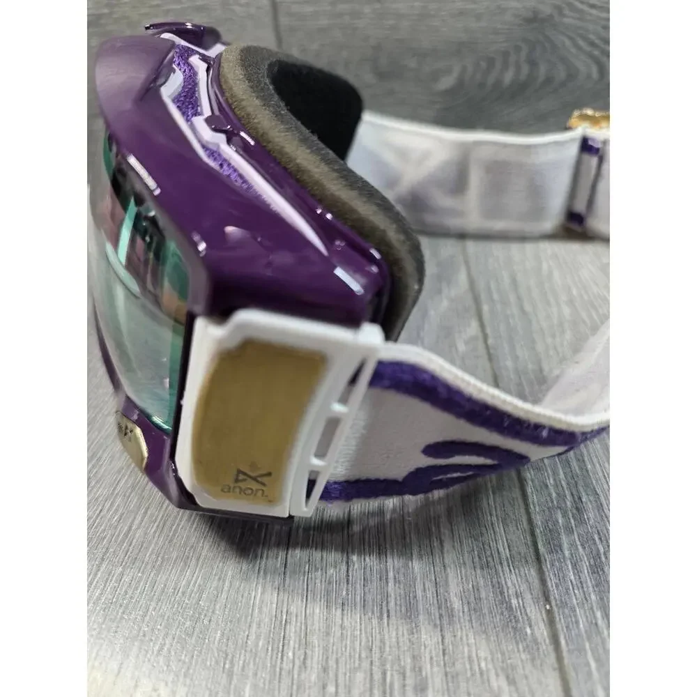 Anon Toric Cylindrical ski MFI Goggles White Percieve Variable Violet A009736